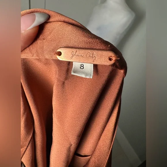 Johanna Ortiz Magical Feeling Midi Skirt in Dark Caramel - Picture 11 of 12